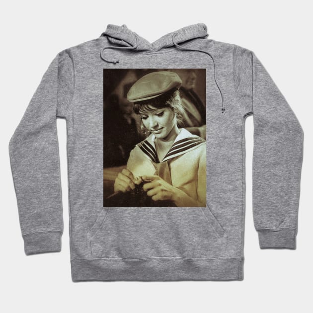 Anna karina retro Hoodie by Annaba